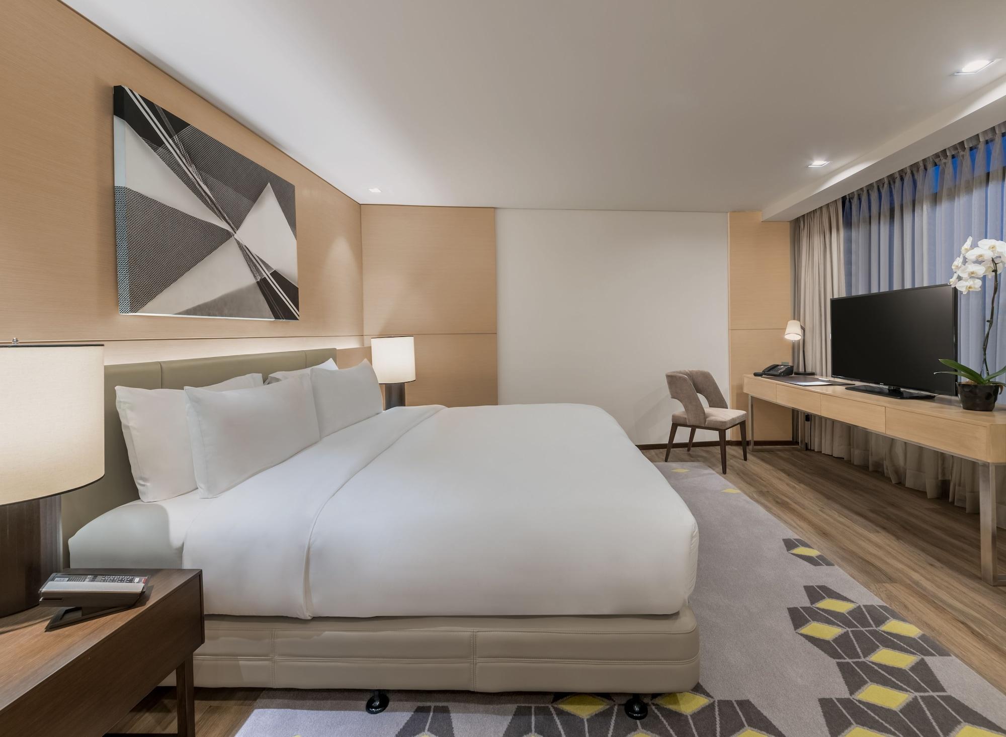 เซดา เวอร์ทิส นอร์ท – โรงแรมเอนกประสงค์ เกซอนซิตี้ ภายนอก รูปภาพ A bedroom at the hotel