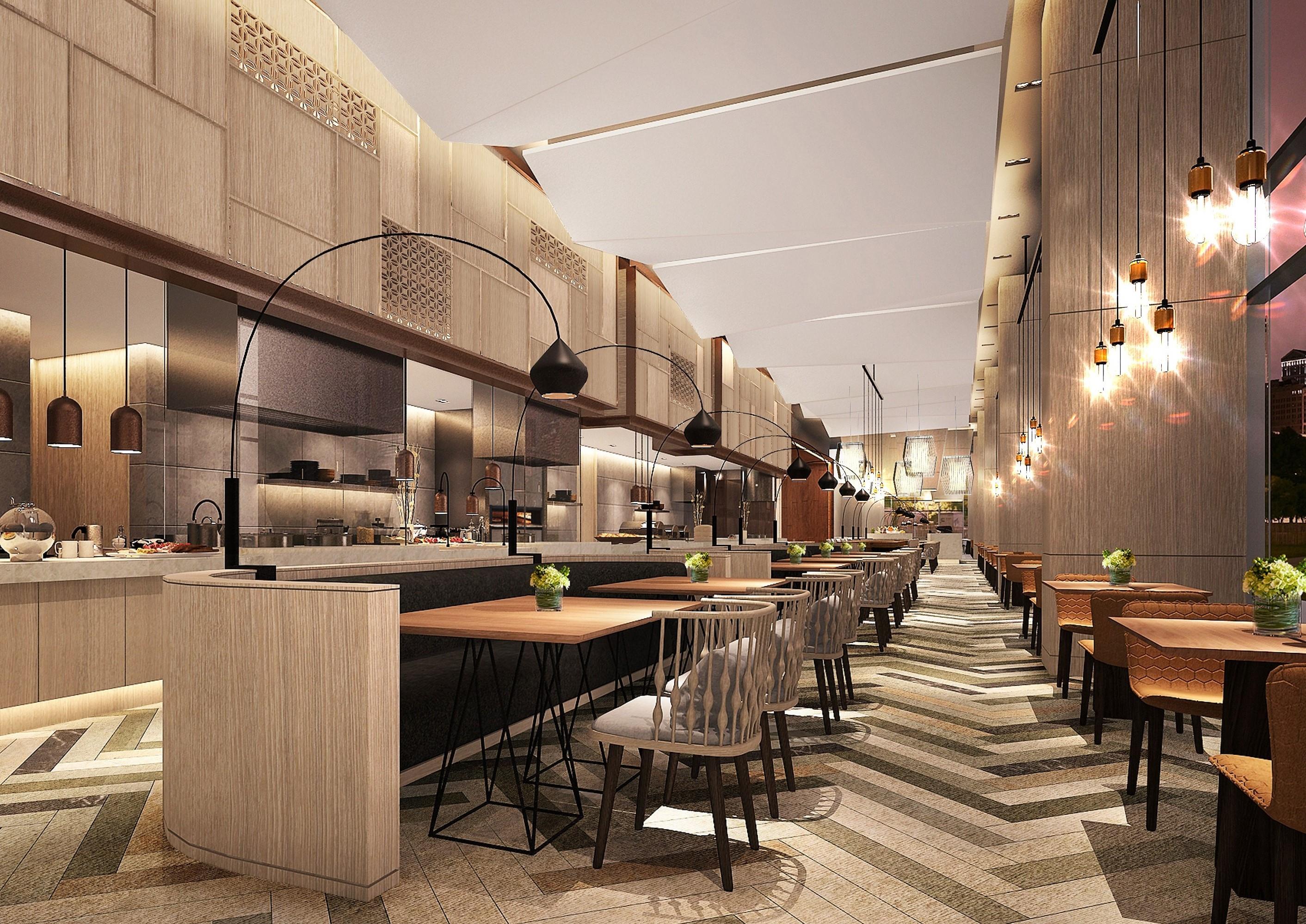 เซดา เวอร์ทิส นอร์ท – โรงแรมเอนกประสงค์ เกซอนซิตี้ ภายนอก รูปภาพ The interior of the restaurant