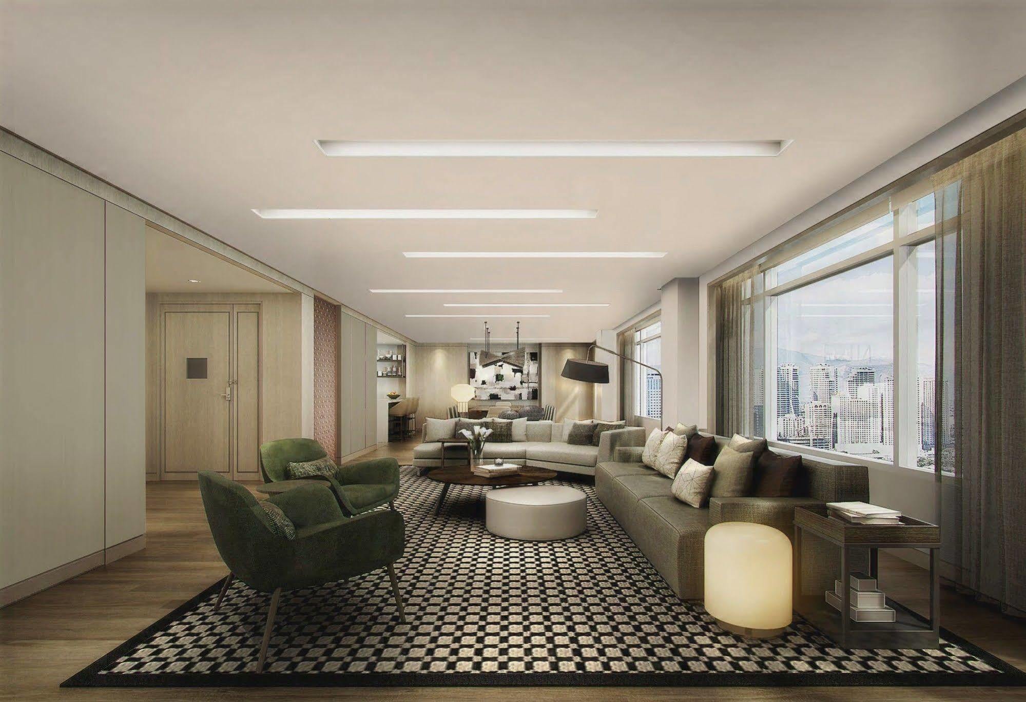 เซดา เวอร์ทิส นอร์ท – โรงแรมเอนกประสงค์ เกซอนซิตี้ ภายนอก รูปภาพ The living room of a three-bedroom apartment